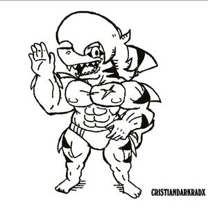 Criso in Dragon Ball Z style