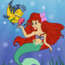 Disney The Little Mermaid: Ariel and Flounder