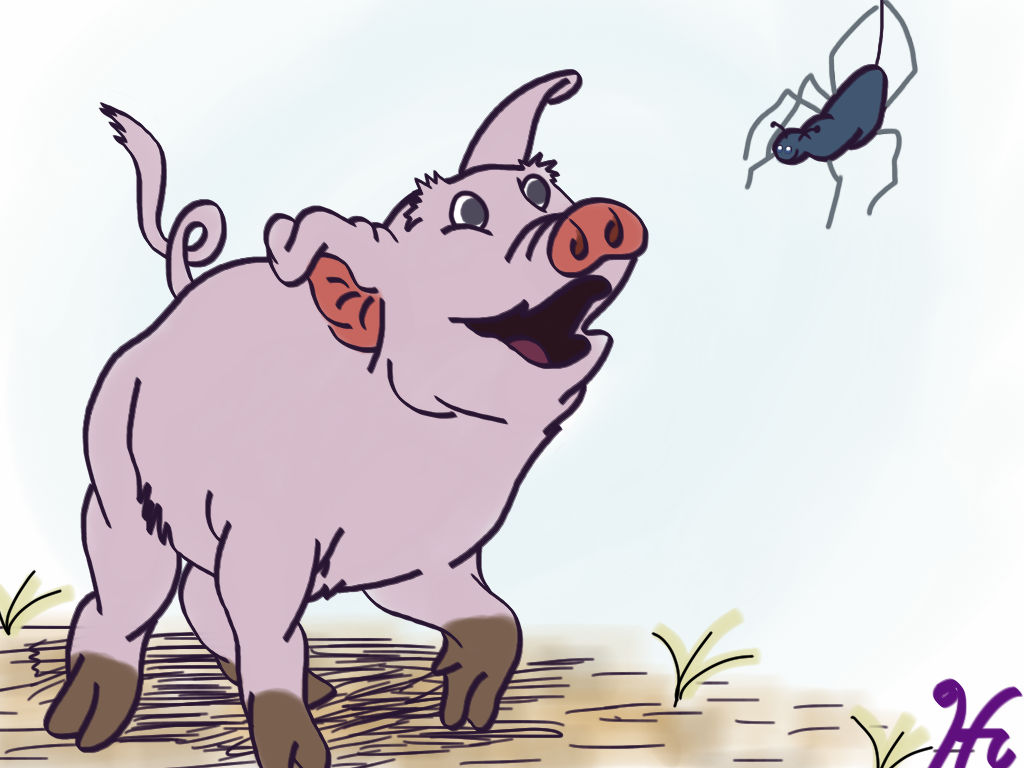 Charlotte's Web - Wilbur and Charlotte by gissele365 on DeviantArt