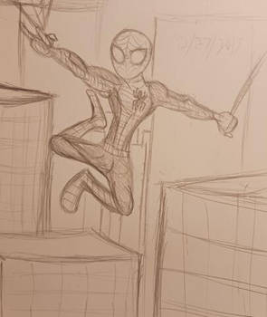 Old Spectacular Spider-Man sketch