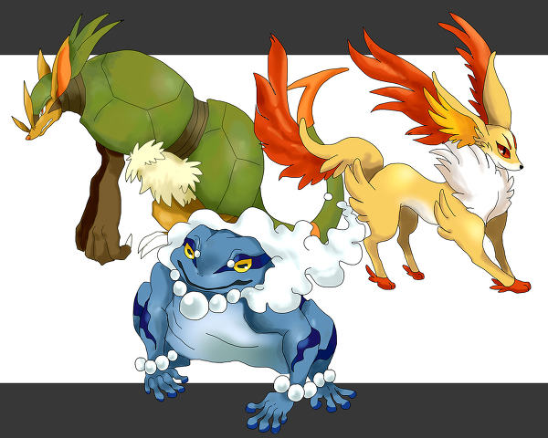 Generation 6 – (Evolution of Pokemon Designs)