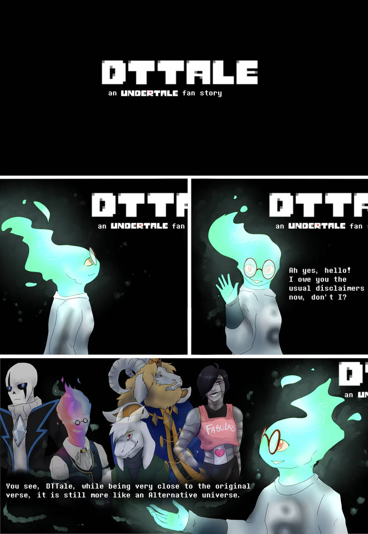 Dttx Deviantart DTTVerse: Chapter I page 1 by LoumunVersen on DeviantArt