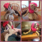 New laying pony plush pattern And commissions open by XxFallenAmbitionxX