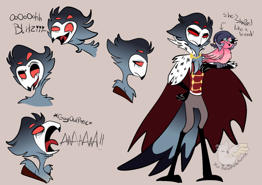 Stolas practice by XxFeatherSketchxX on DeviantArt