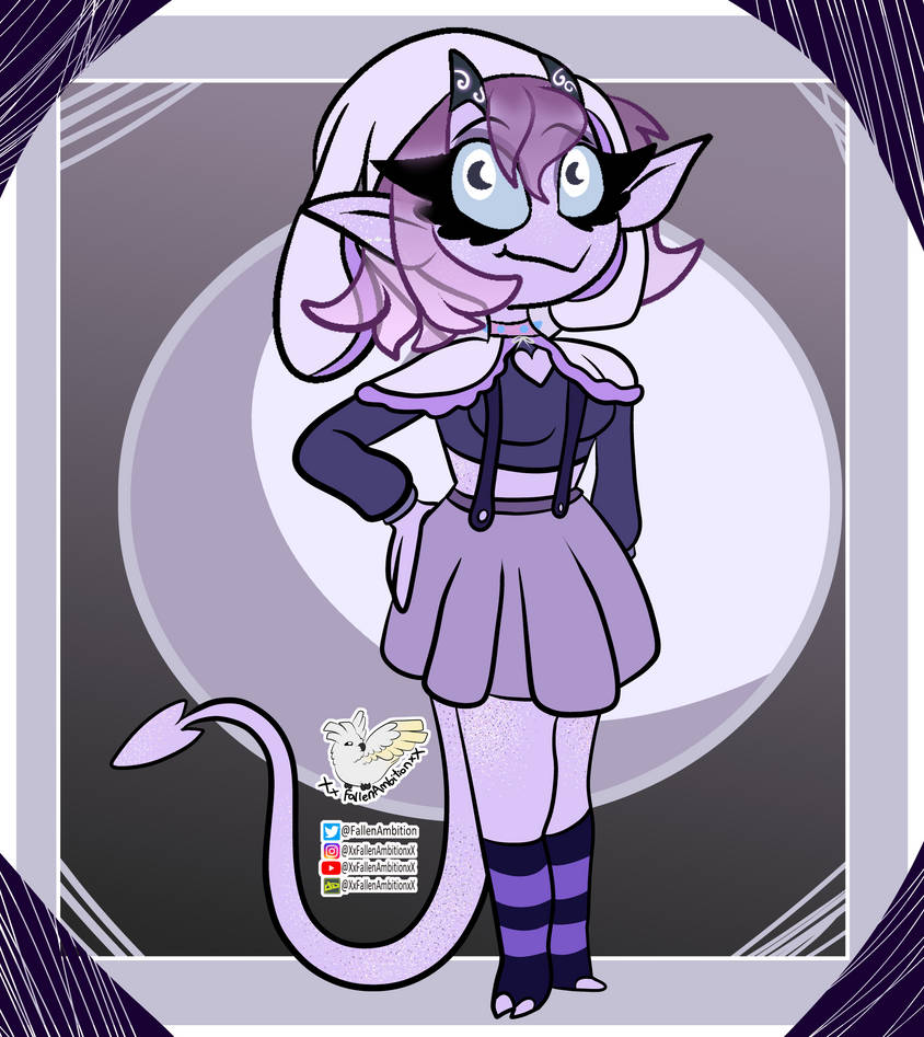 Moonlight Imp - Helluva boss oc by XxFallenAmbitionxX on DeviantArt