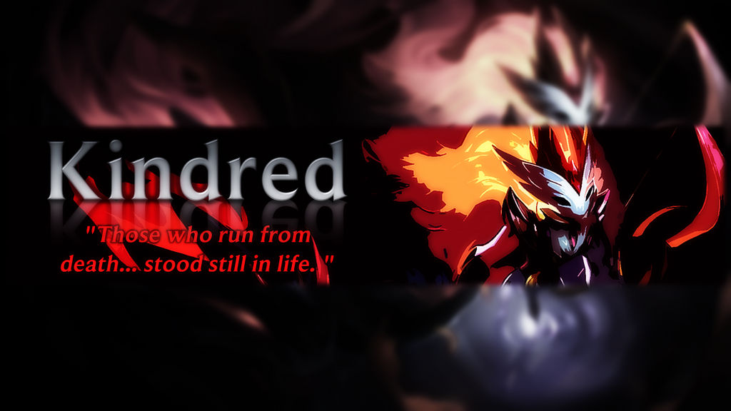 Shadow fire Kindred v2 by Harzo123 on DeviantArt