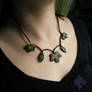 Green Leaf Necklace