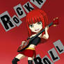 Tora chibi - Rock and Roll [OC Fairy Tail]