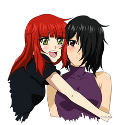 [Fairy tail OC's] Tora and Saya