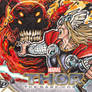 THOR VS THE VOID Thor AP sketch card