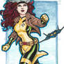 Women of Marvel - ROGUE sketch card