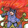 Women of Marvel - MEDUSA sketch card