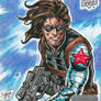 BUCKY-CAPTAIN AMERICA  75TH ANNIVERSARY SKETCHCARD