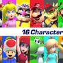 Mario Golf - Super Rush! All Characters