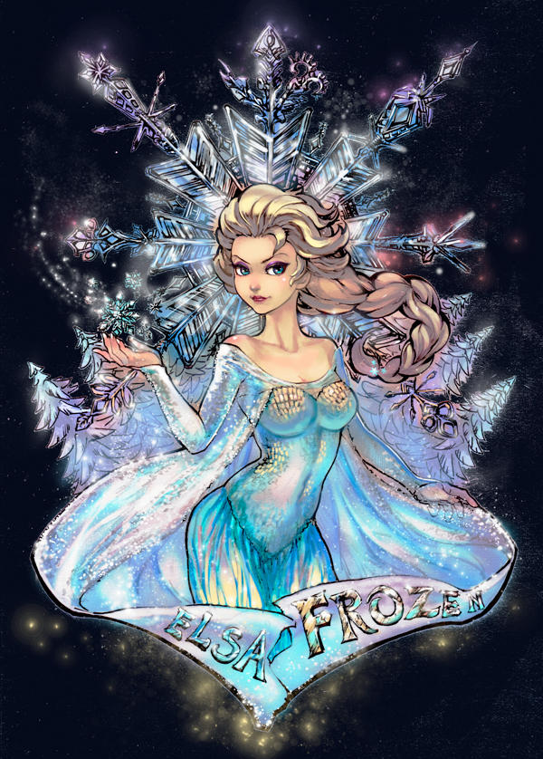 Iron Elsa Deviantart Elsa-Frozen by herroaya on DeviantArt