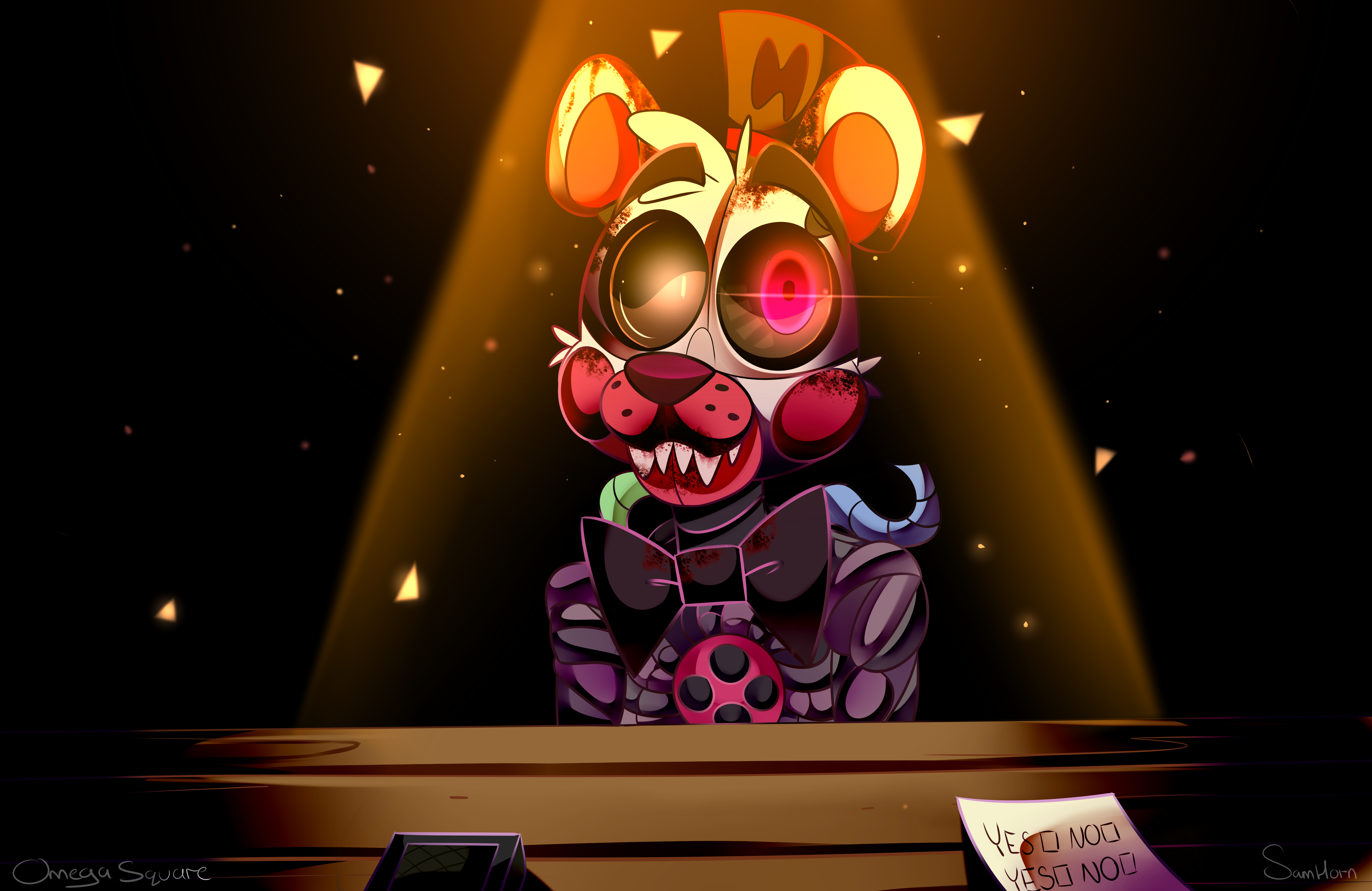 Molten Freddy. - - - - - - - - - - - - #art #illustration #artwork