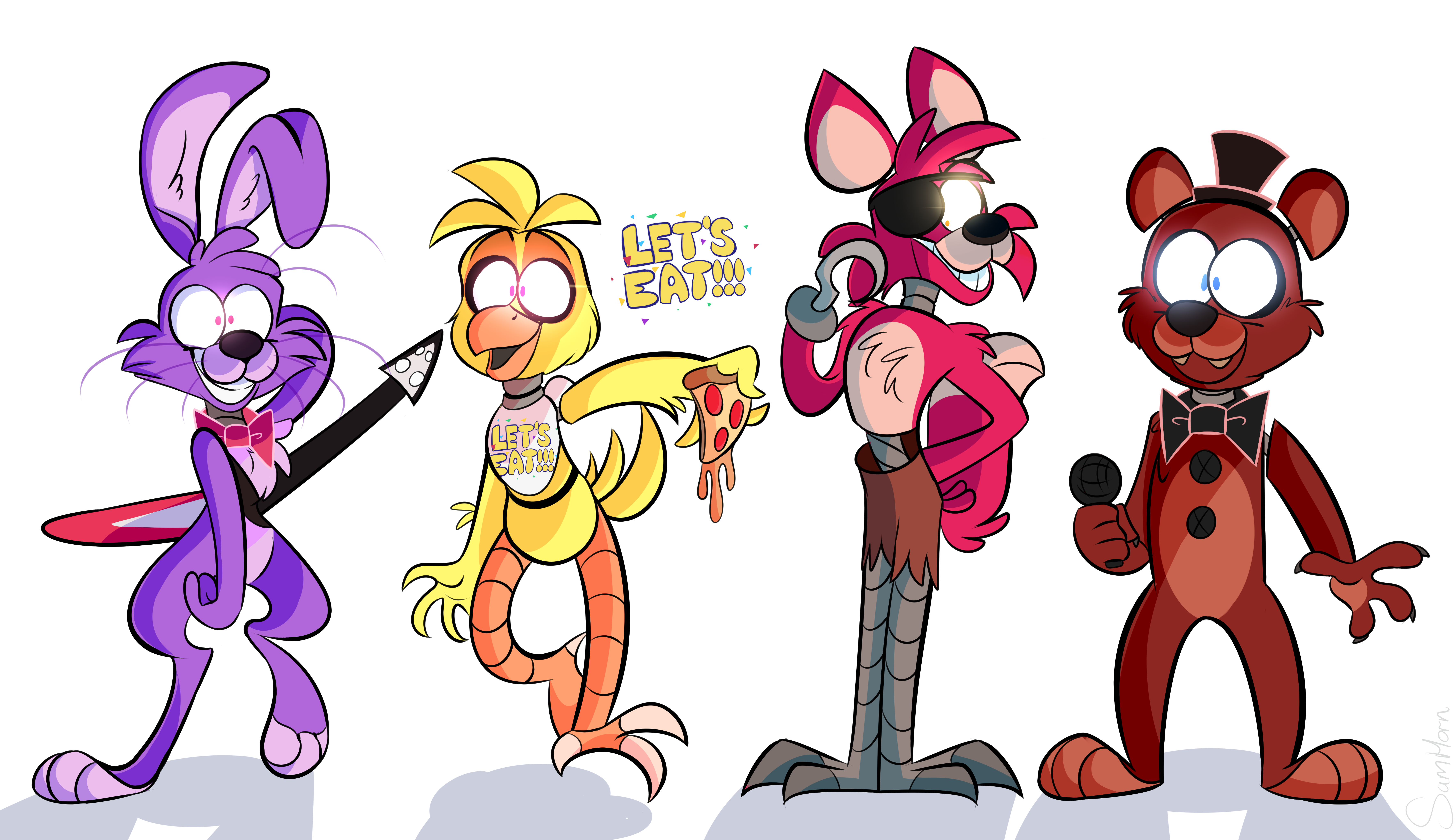 Fnaf 1 Crew by Margaret008 on DeviantArt