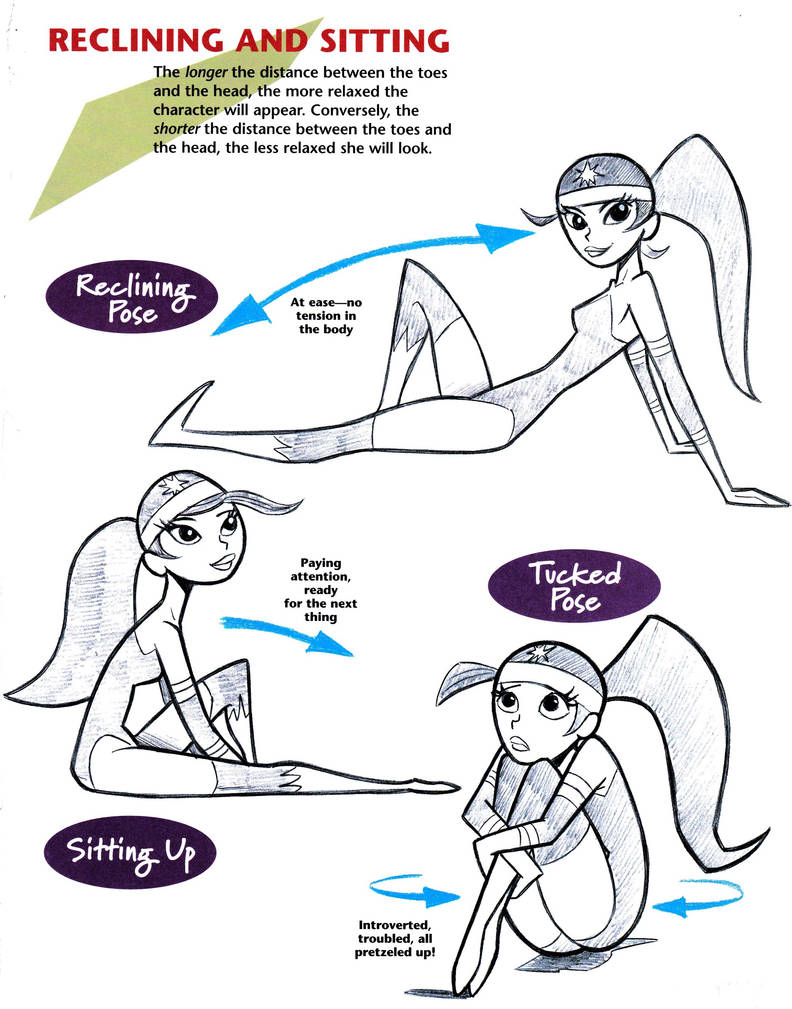Set Position Cartoon Cartoon Poses - Tutorial by Christopher-Hart on DeviantArt