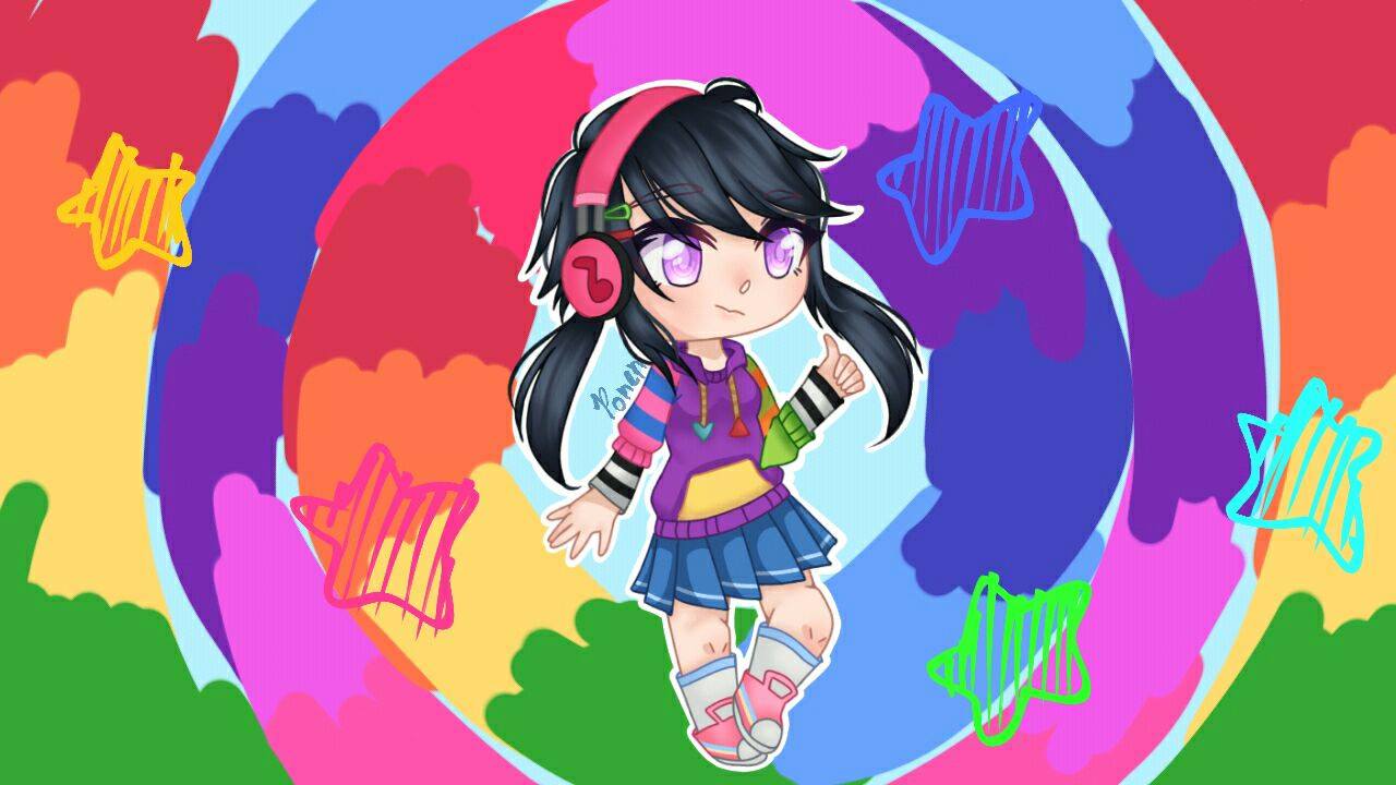 I decided to make an edit of a fake music app for Gacha. Most playlists are  specifically made with Gacha performers. : r/GachaClub