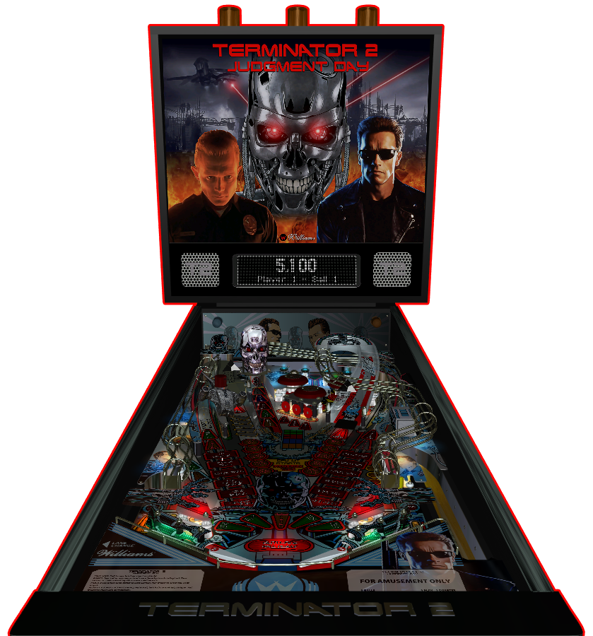 Terminator Pinball Wheel Terminator 2 Skynet Edition - Pinball Game by SLAMT1LT on DeviantArt