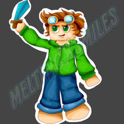 Full Body Commission Example for a Minecraft Skin