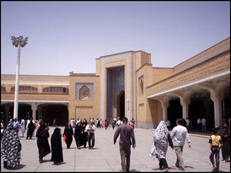 Courtyard Masooma Qum