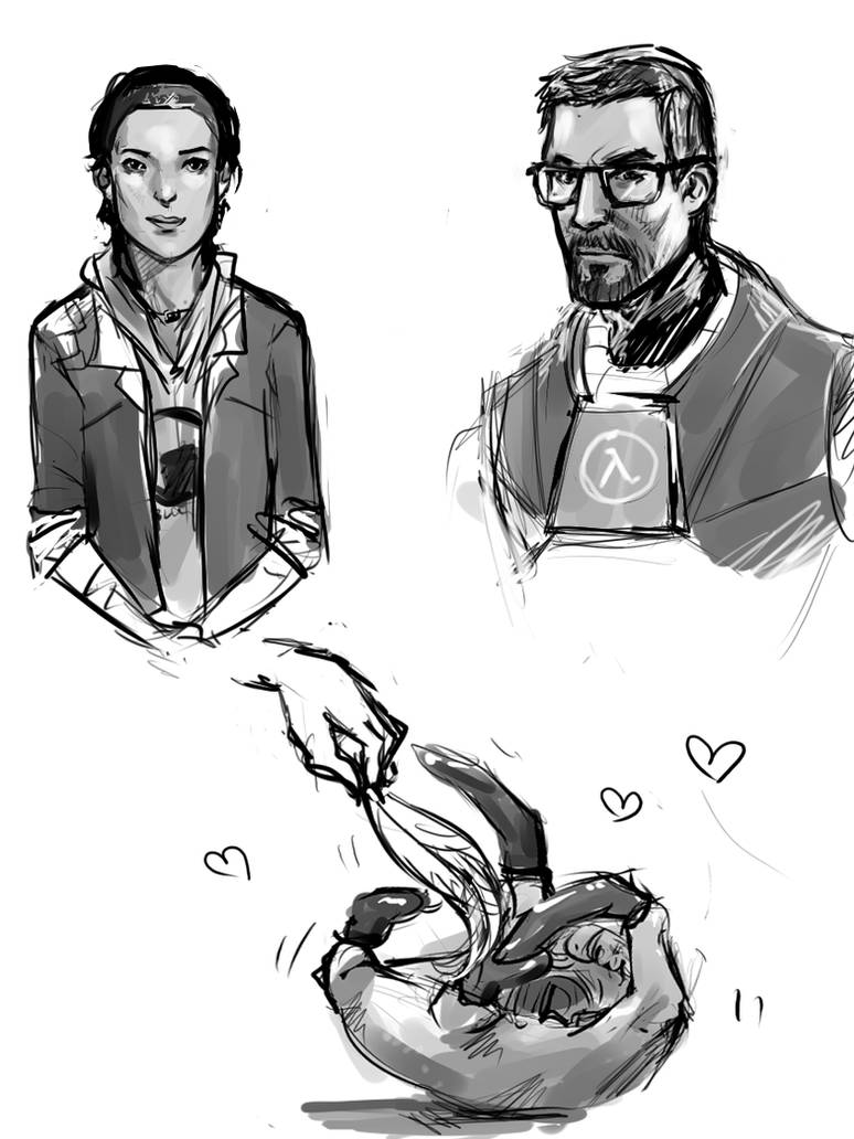 Half-Life sketches by Leon9606 on DeviantArt