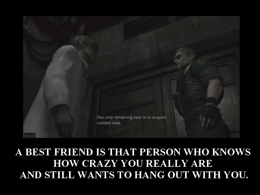 Wesker - Birkin - Best friends