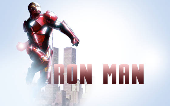 Iron Man Wallpaper With City