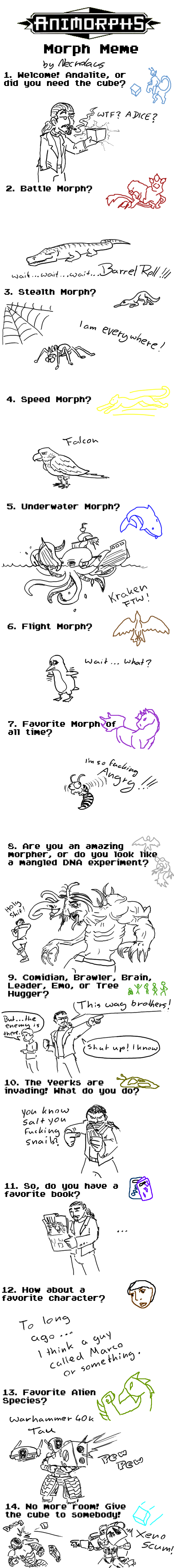 Animorphs meme by Necrolaus