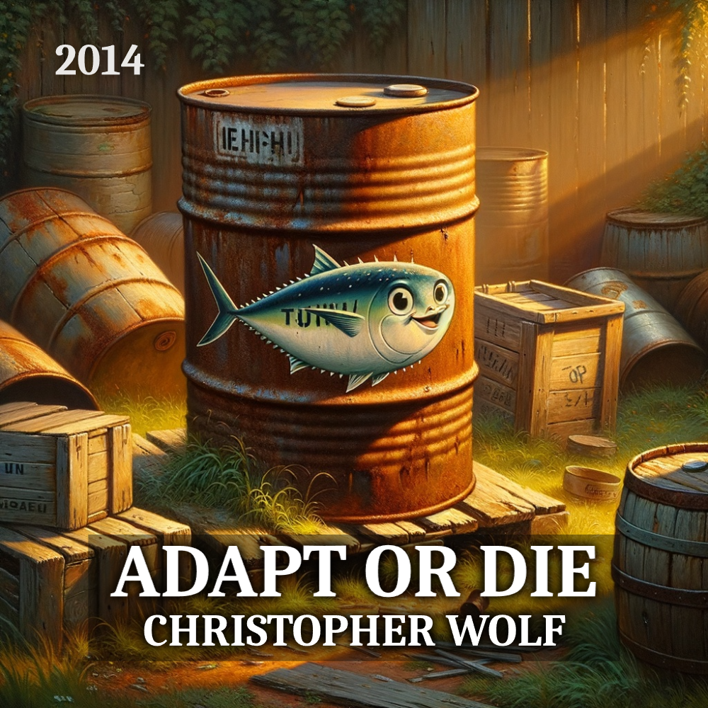 Adapt or Die - AI Generated Cover Art by Red-Vanguard on DeviantArt