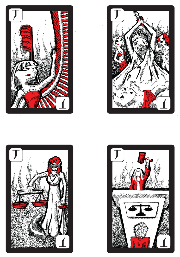 Slap and Tickle cards by NewWorldPunk