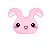 Pink bunny