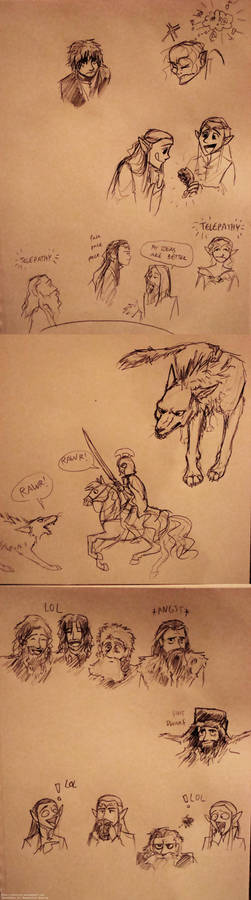 Hobbit sketches