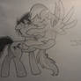 Shadow Storm and Rainbow Dash