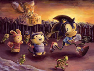 Sonic's Fun Run By Sandra Fremgen