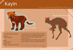 Kayin Ref. by cutetoboewolf