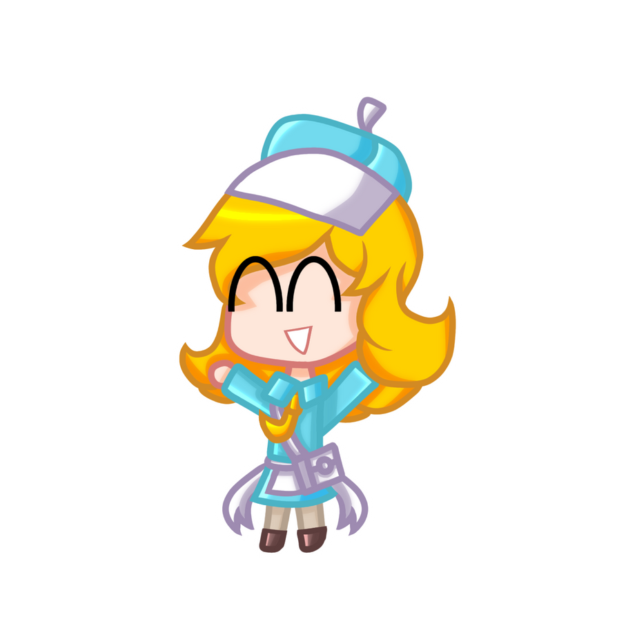 Chibi Rydia Chibi Lydia (sticker version) by ItzRF124Playz on DeviantArt