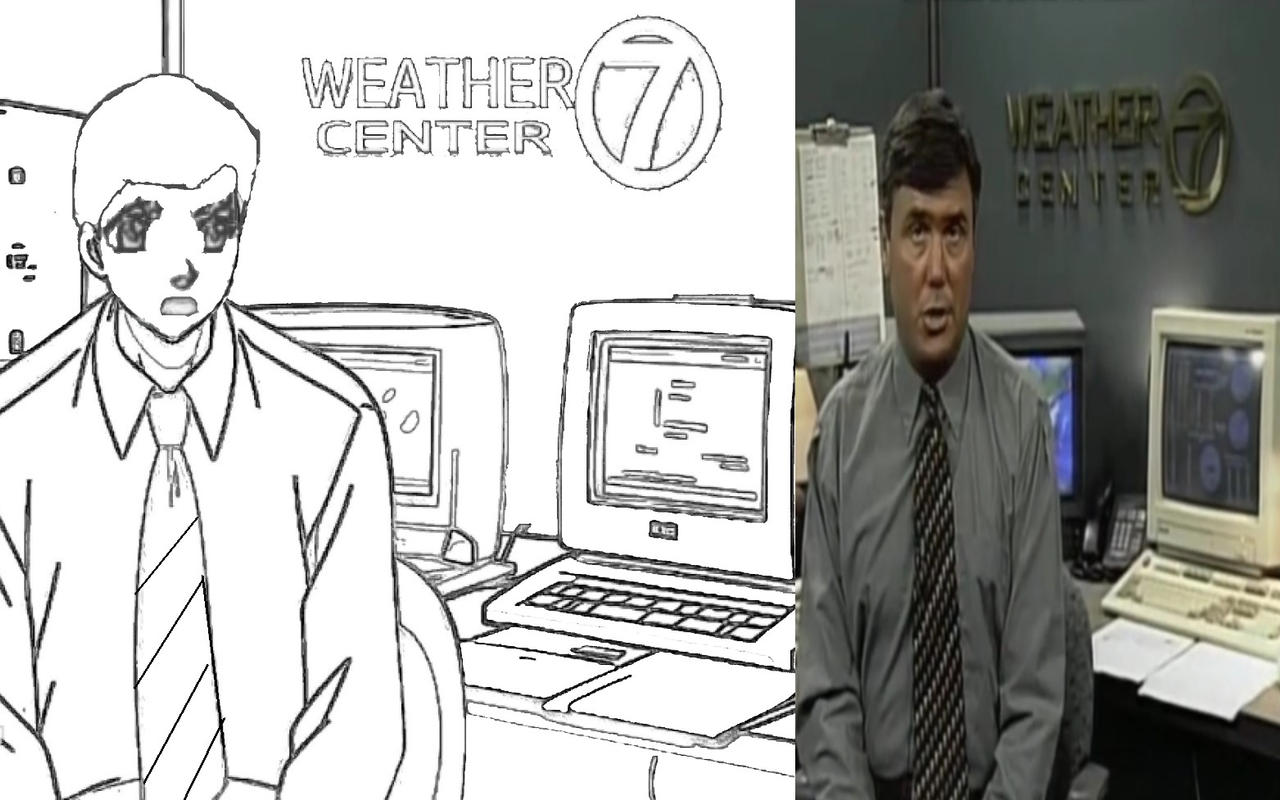 Weatherman Graphics Weatherman reimagined as line art by Tonybressie1987 on DeviantArt