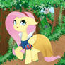 Fluttershy as Snow White