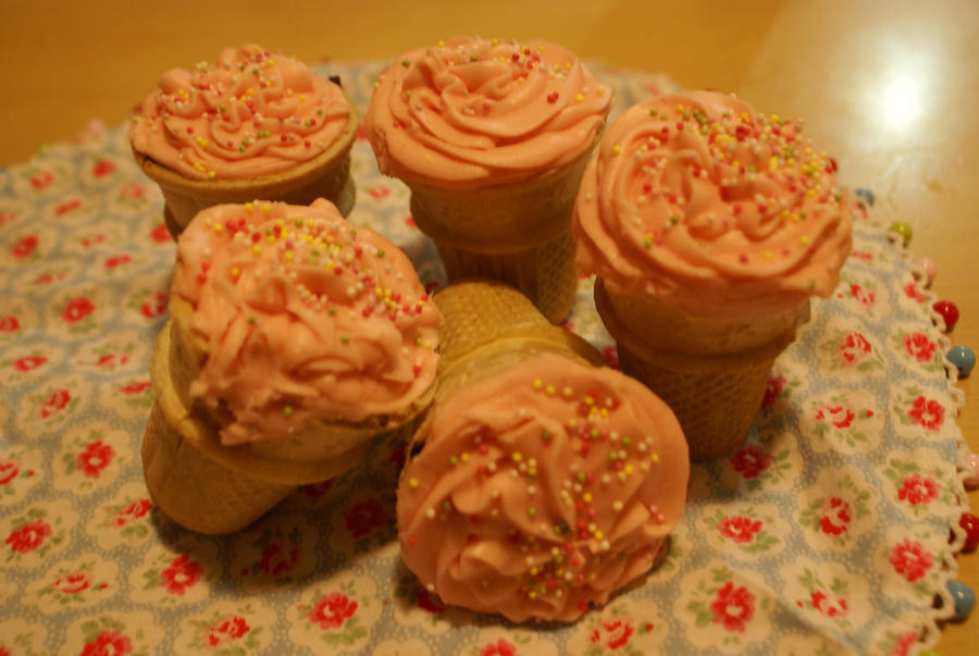 icecream cupcakes