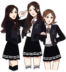 TCFHS: Girl Squad by Hyeoii