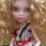 Monster high custom repaint Alice um dress