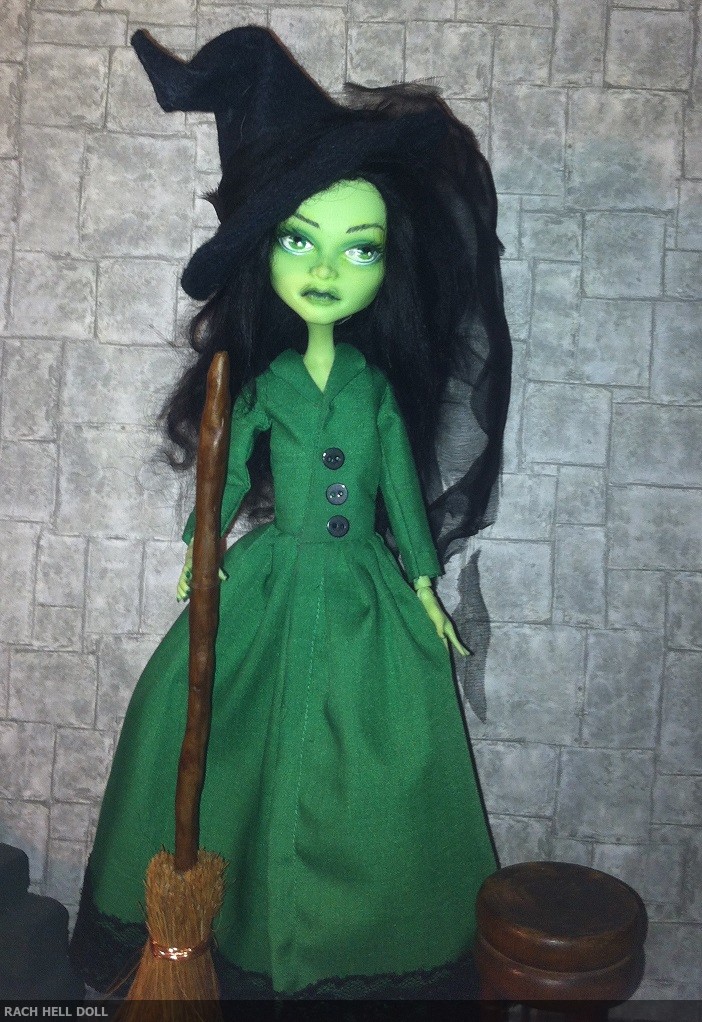 monster high custom wizard of oz wicked witch