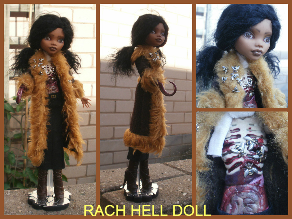 Custom MH Dolls by candys_dolls  Scary dolls, Custom monster high