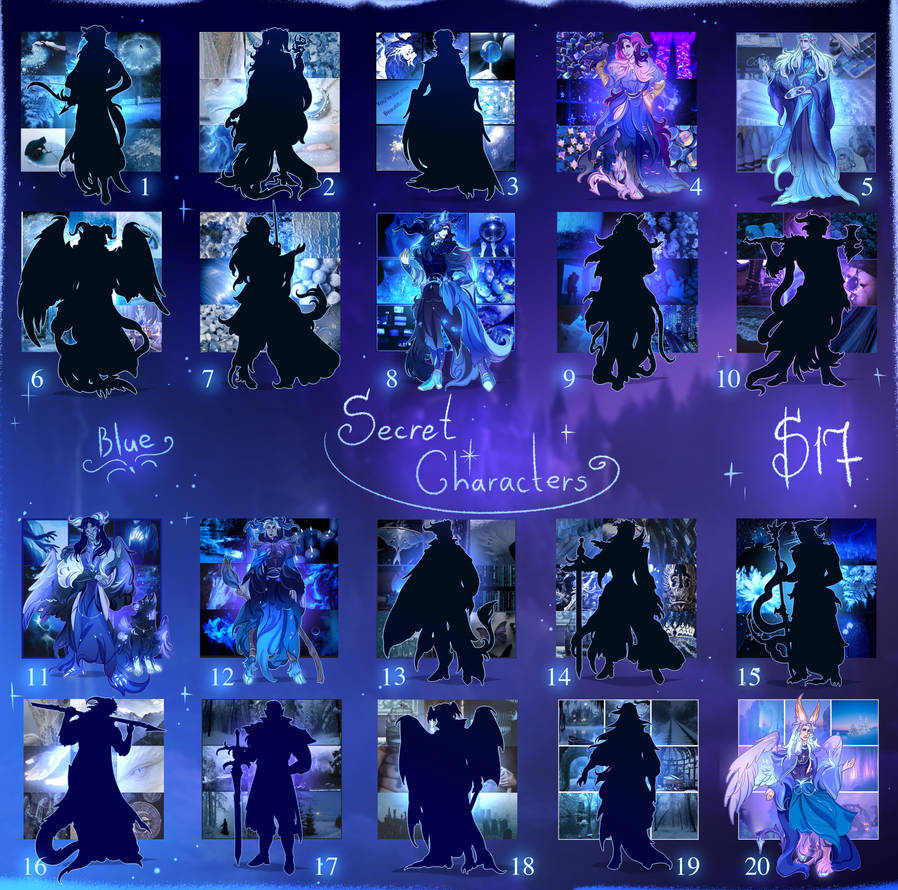 Secret Character Screen REMINDER!!! Secret characters $17 by ORIdush on DeviantArt