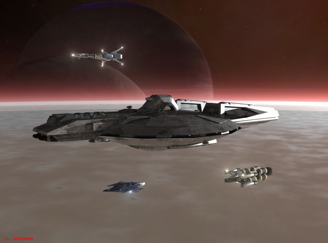 Ascension Battlecruiser convoy