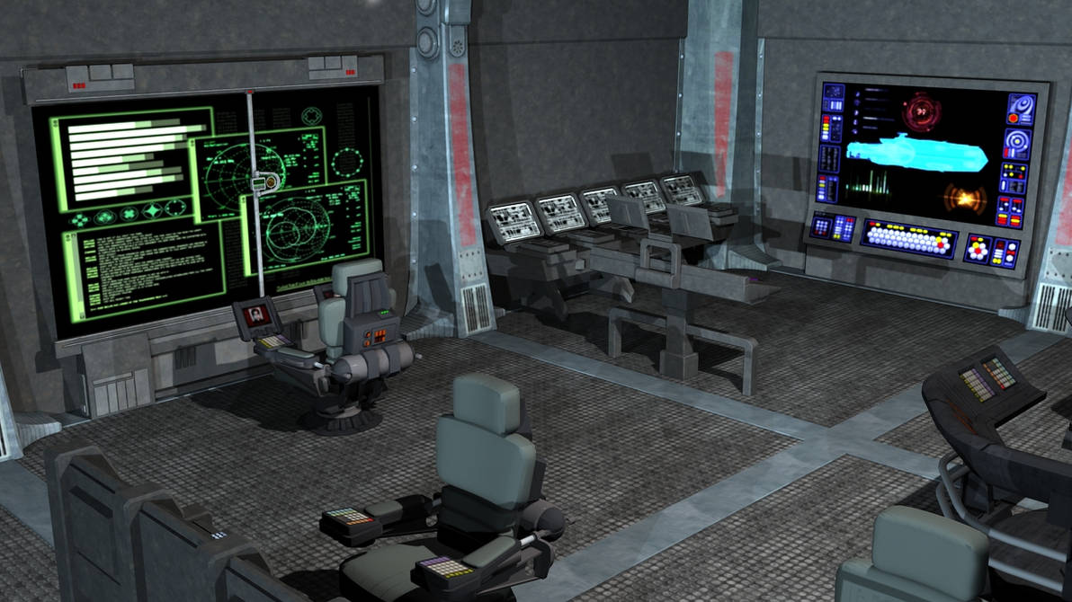 Capital Ship Bridge 2 by ILJackson on DeviantArt