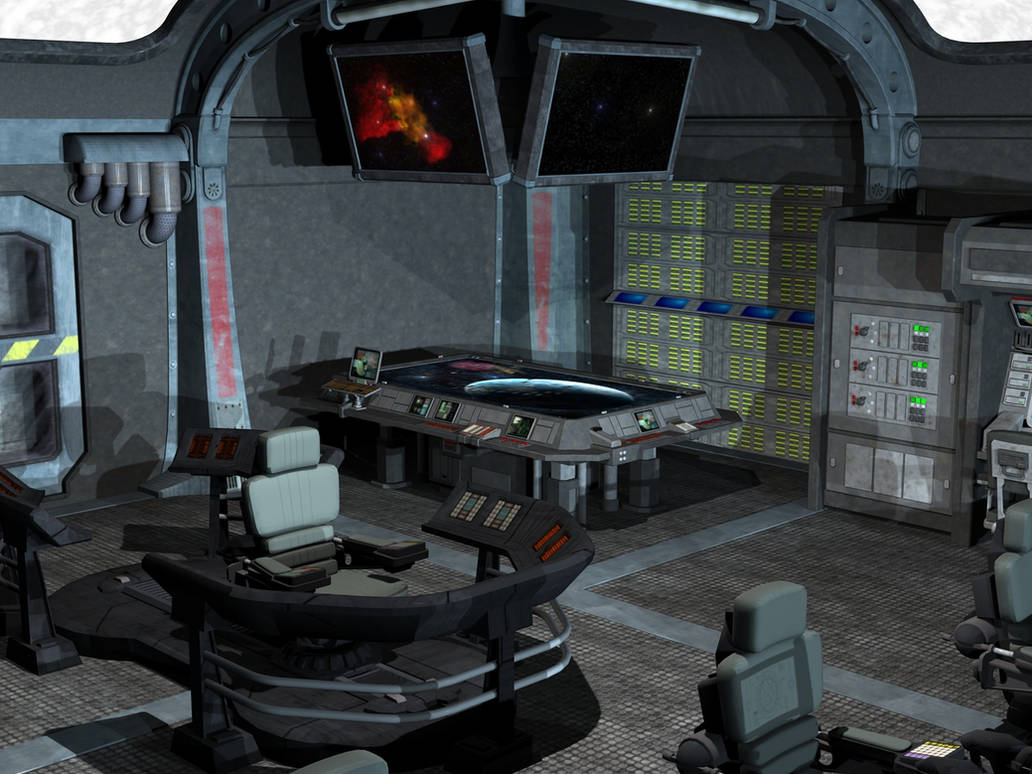 Capital Ship Bridge 3 by ILJackson on DeviantArt