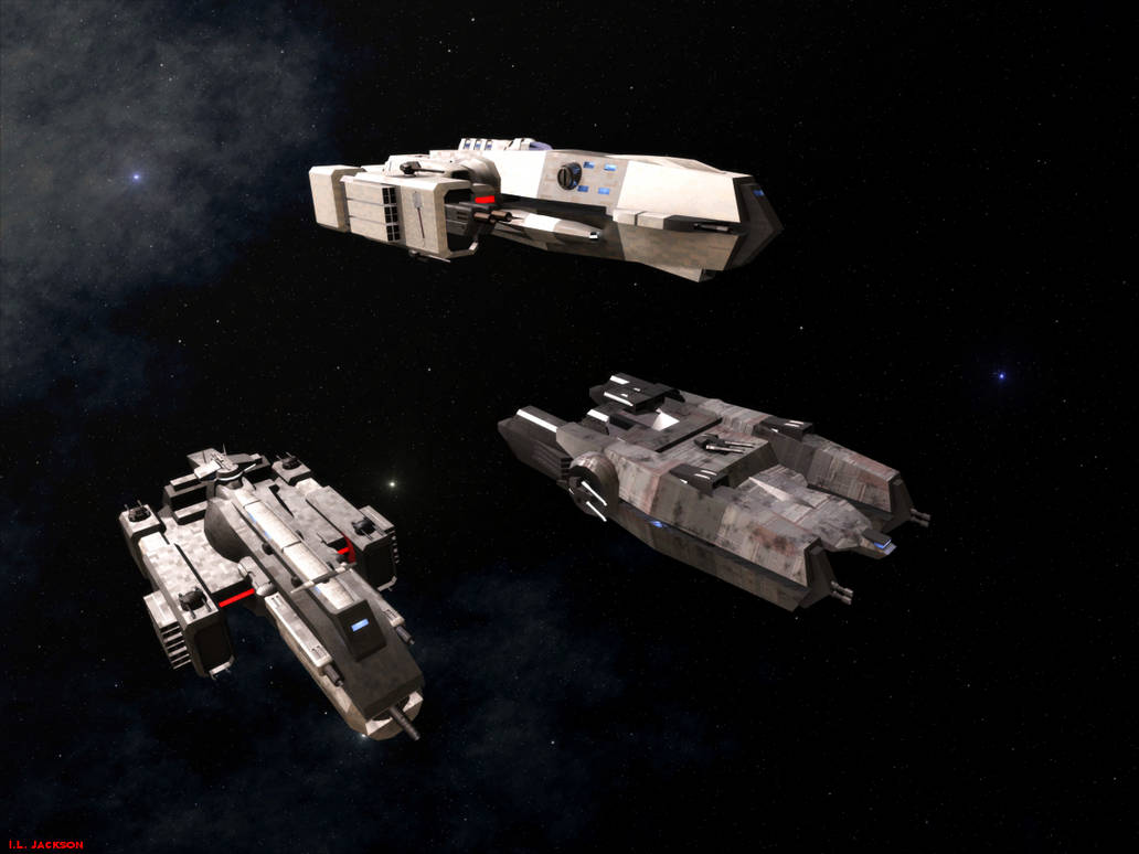 Stellar Navy Frigates by ILJackson